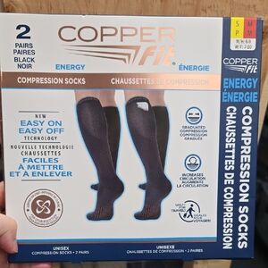 Copper Fit Unisex Compression Socks